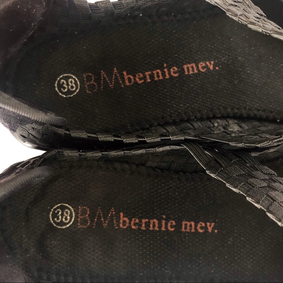 BERNIE MEV Black Wedge Sandal - Picture 10 of 10